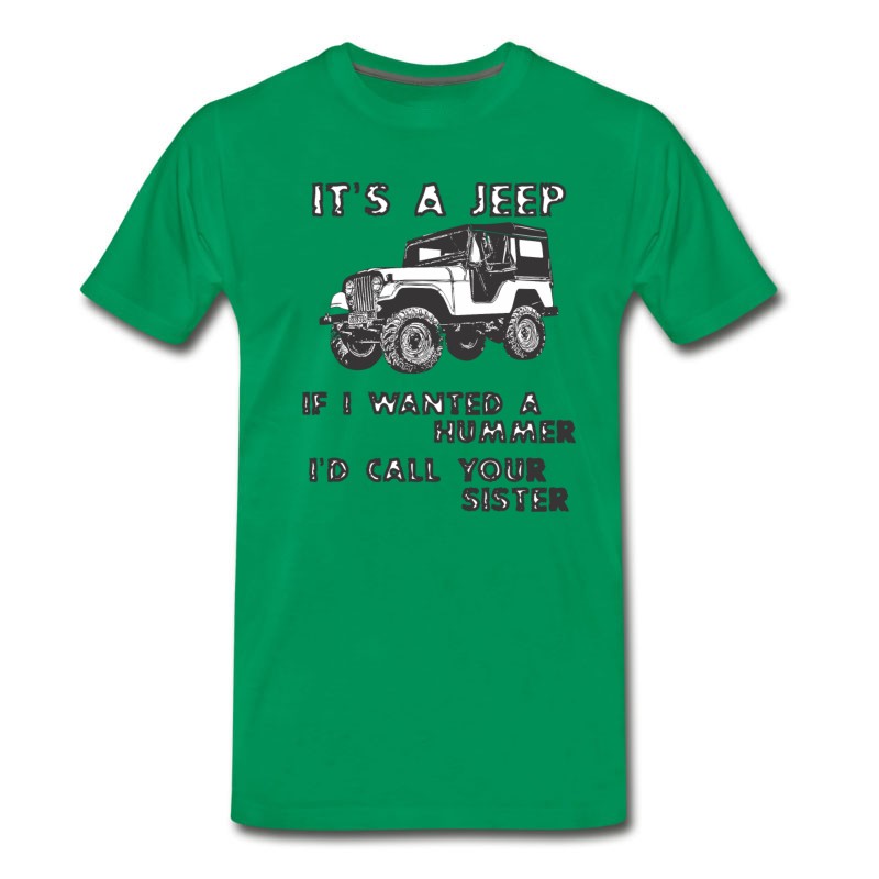 Men's IT IS A JEEP - Funny Saying T-Shirt