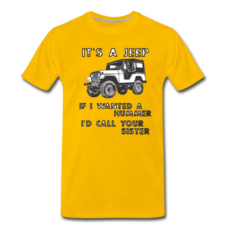 Men's IT IS A JEEP - Funny Saying T-Shirt