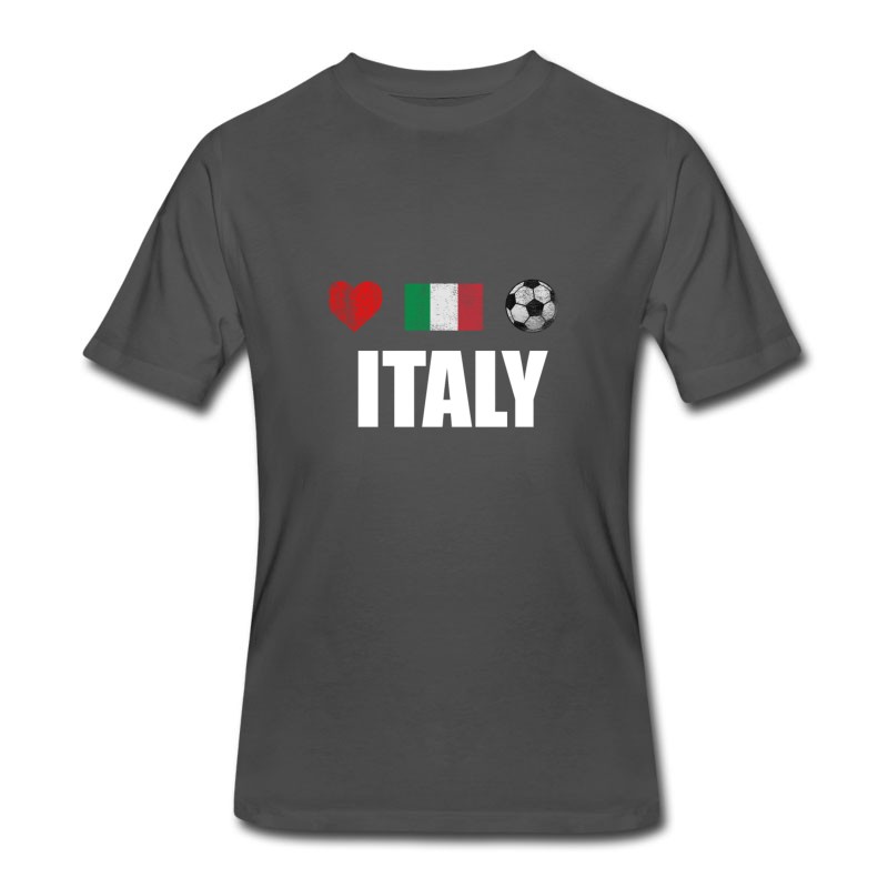 Men's Italy Football Italian Soccer T-shirt T-Shirt