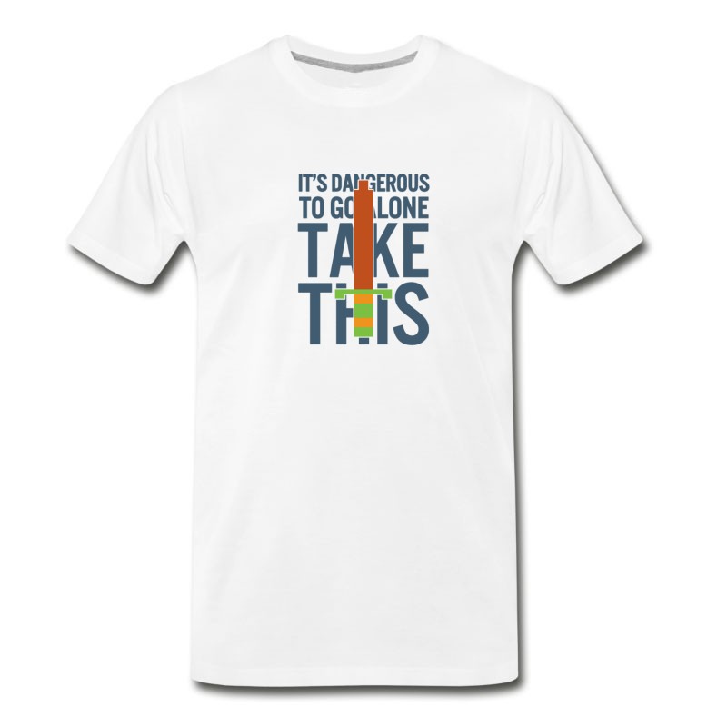 Men's It's Dangerous To Go Alone Take This Shirt T-Shirt