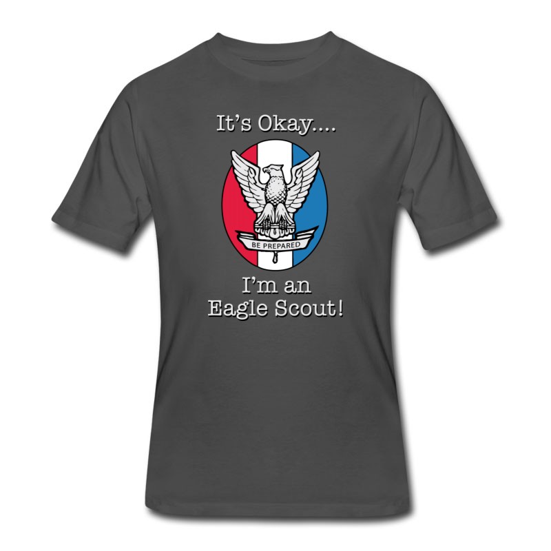 Men's It's Okay, I'm An Eagle Scout T-Shirt T-Shirt