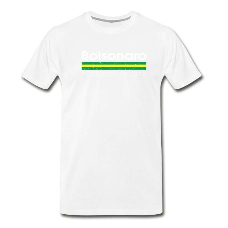 Men's Jair Bolsonaro Presidente Brasil 2018 T-Shirt