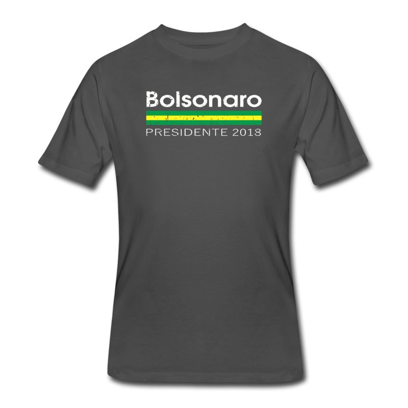 Men's Jair Bolsonaro Presidente Brasil 2018 T-Shirt