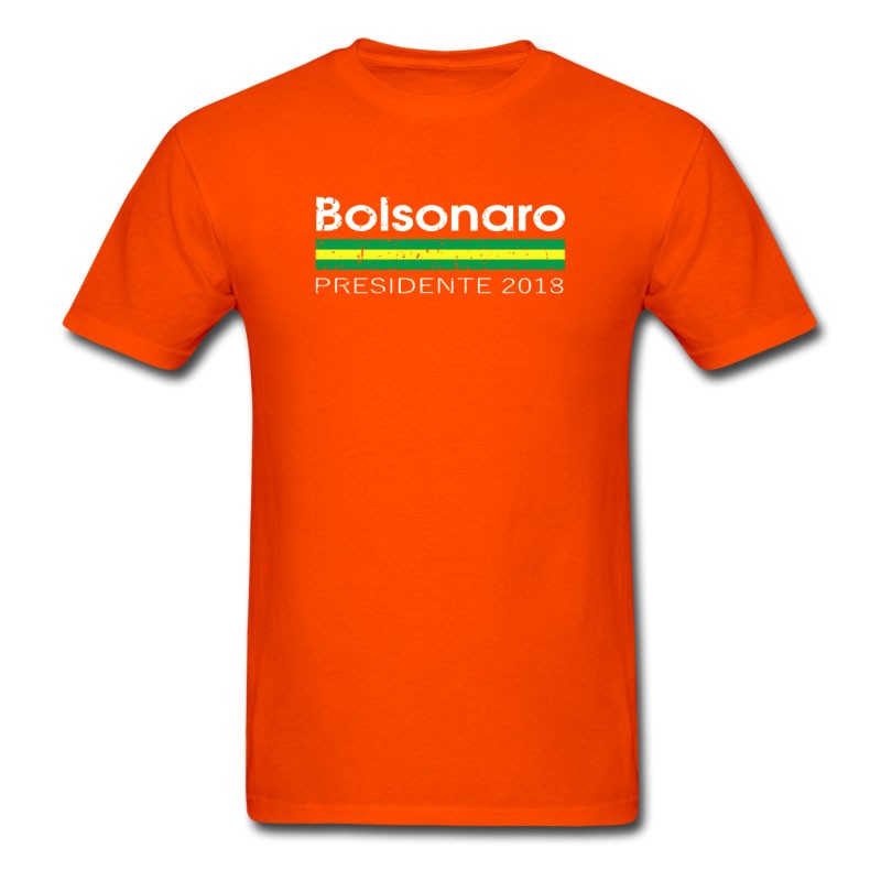 Men's Jair Bolsonaro Presidente Brasil 2018 T-Shirt