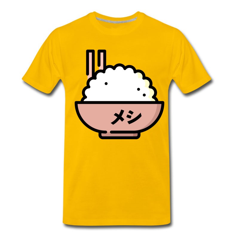 Men's Japanese Rice Bowl T-Shirt