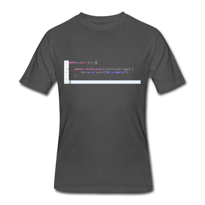 Men's Java Hello World! Geschenkidee T-Shirt