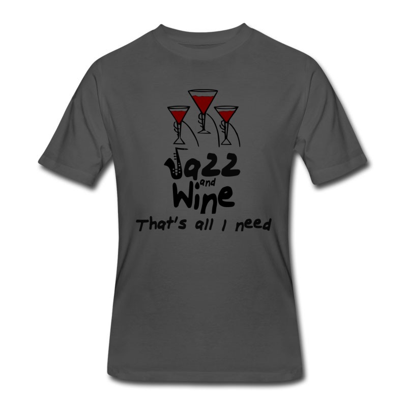 Men's Jazz - Music - Trumpet - Saxophone - Musician T-Shirt