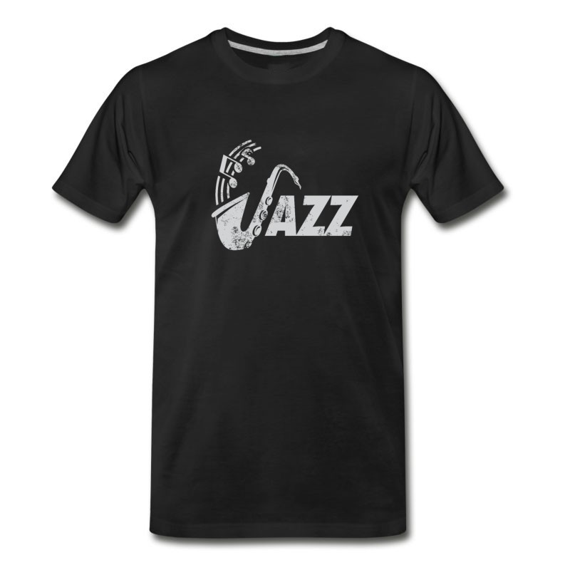 Men's Jazz - Saxophone Music Instrument Musician Gift T-Shirt