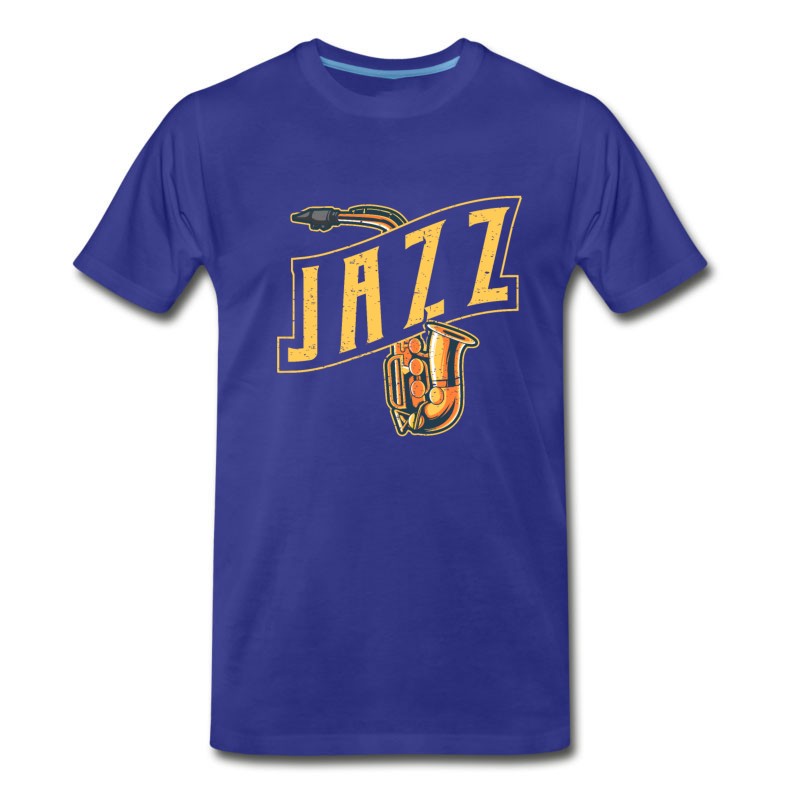 Men's Jazz Saxophone - Funny Saxophone Musician Gift T-Shirt