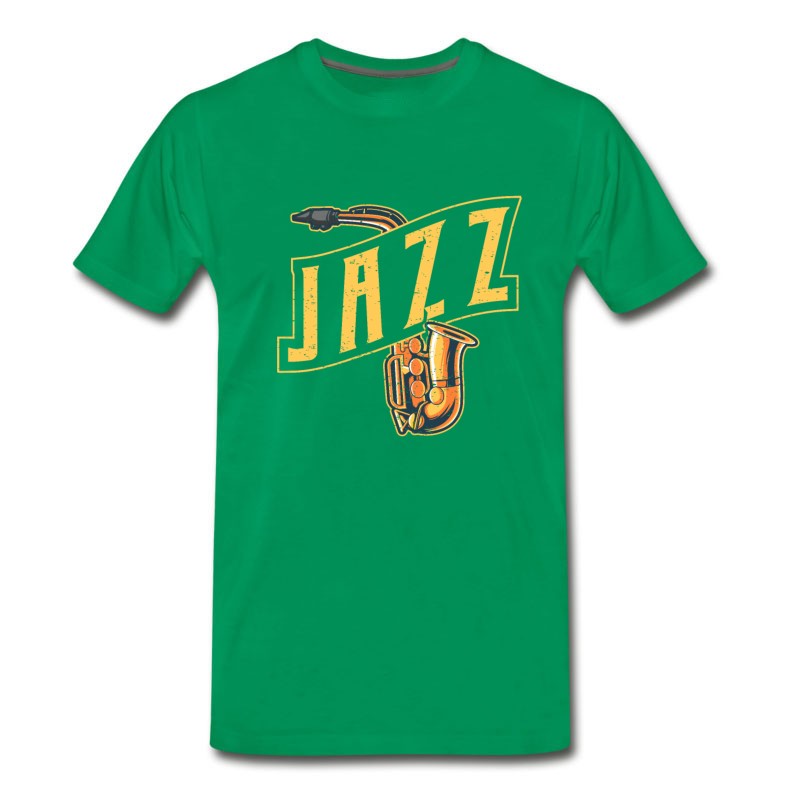 Men's Jazz Saxophone - Funny Saxophone Musician Gift T-Shirt