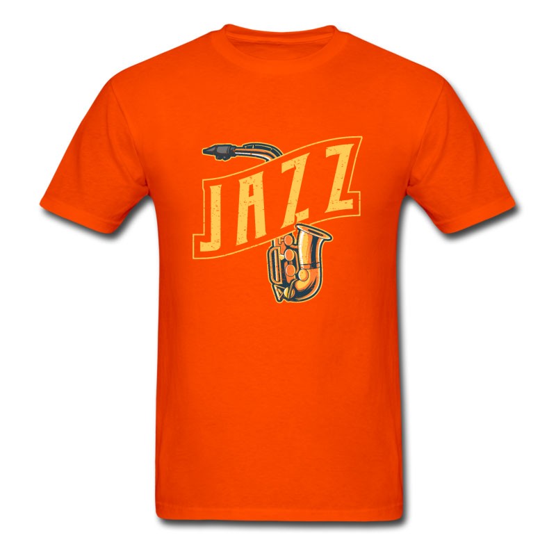 Men's Jazz Saxophone - Funny Saxophone Musician Gift T-Shirt