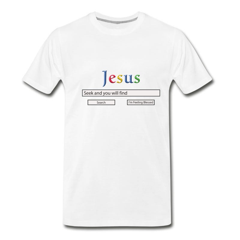 Men's Jesus Search Engine T-Shirt