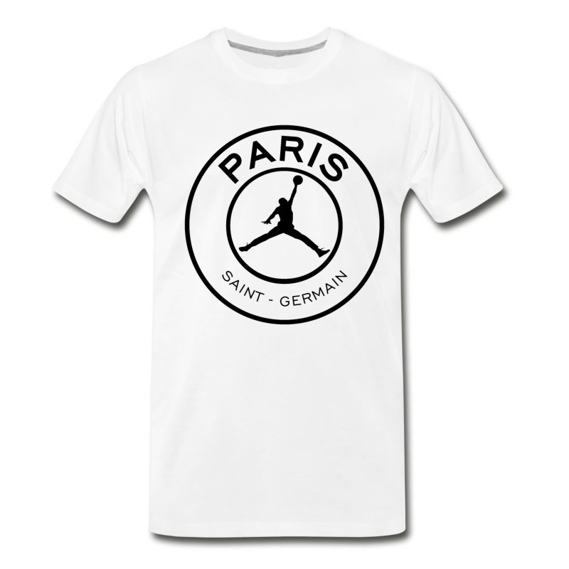 Men's Jordan X Paris Saint-Germain Black Logo T-Shirt