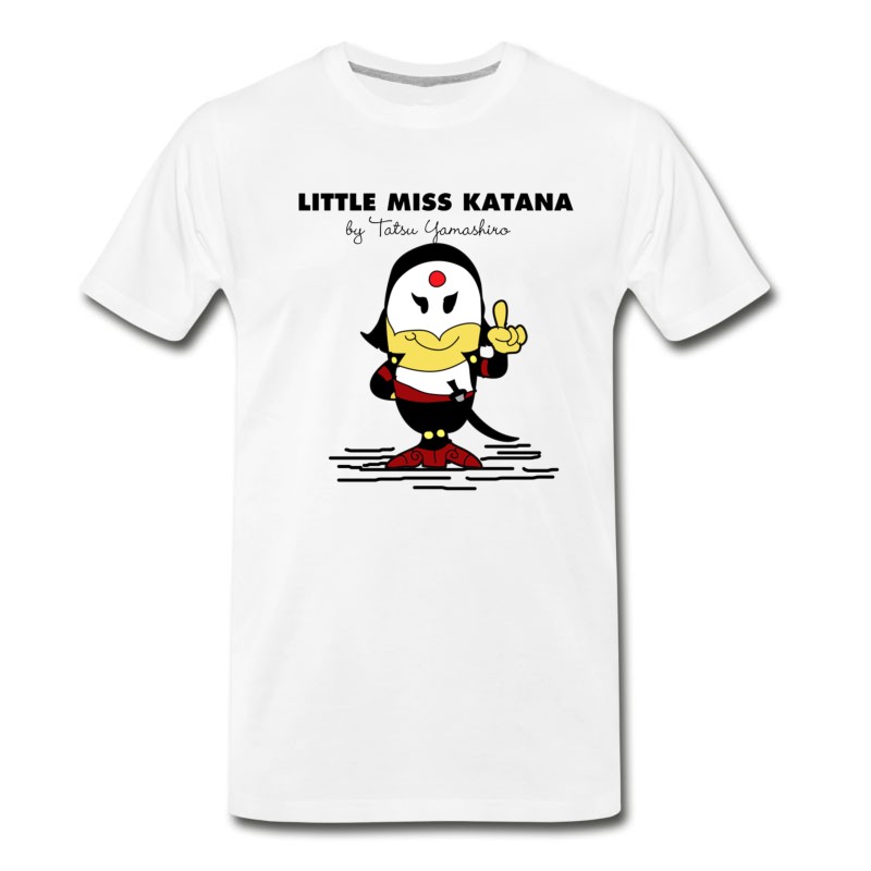 Men's Katana Little Miss Mr Men Parody Mash Up Suic T-Shirt