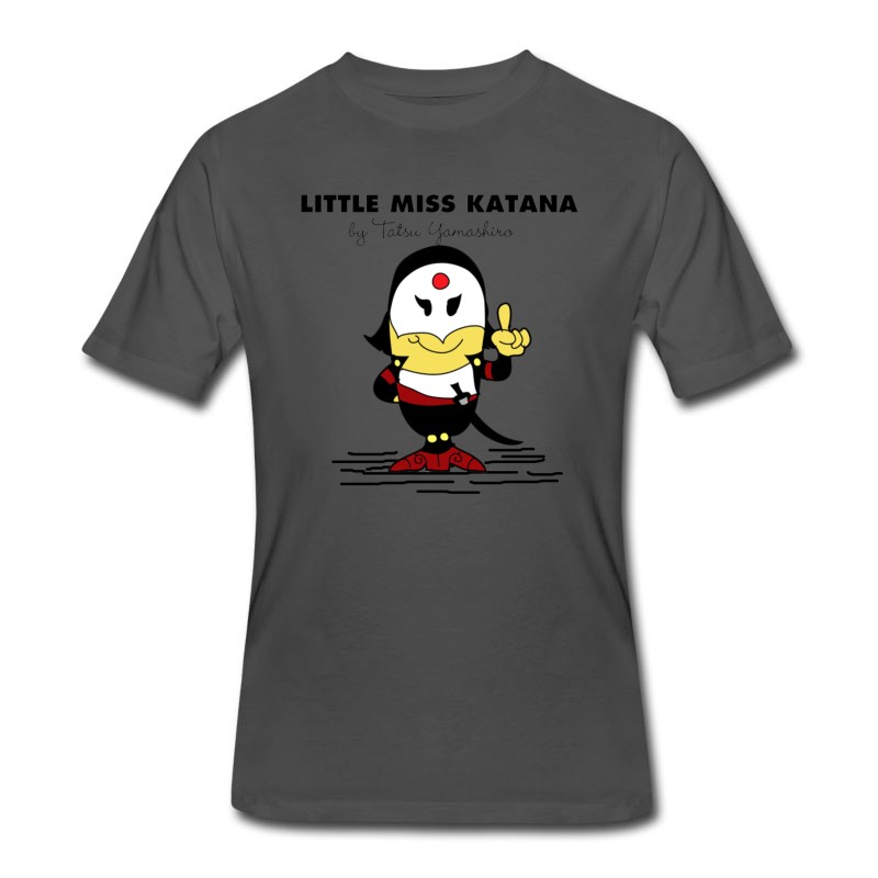 Men's Katana Little Miss Mr Men Parody Mash Up Suic T-Shirt