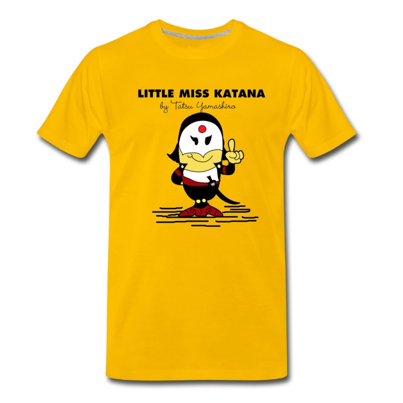 Men's Katana Little Miss Mr Men Parody Mash Up Suic T-Shirt