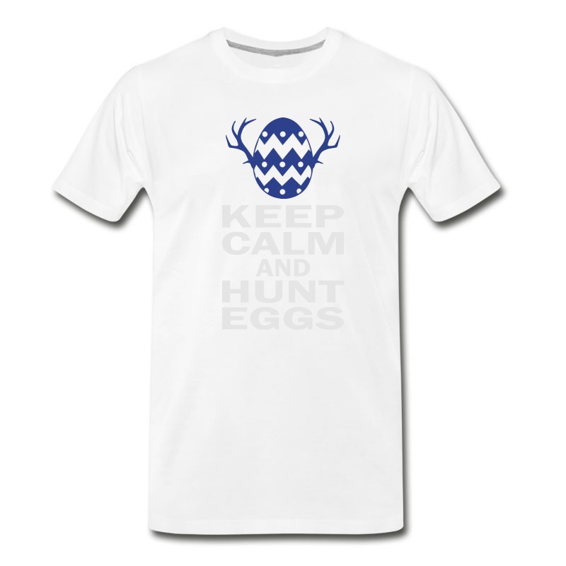 Men's Keep Calm And Hunt Eggs T-Shirt