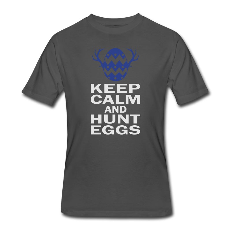 Men's Keep Calm And Hunt Eggs T-Shirt