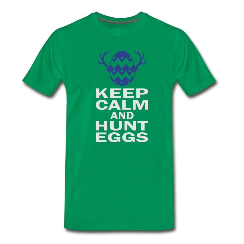 Men's Keep Calm And Hunt Eggs T-Shirt