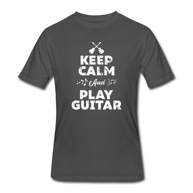 Men's Keep Calm And Play Guitar Gift Idea T-Shirt