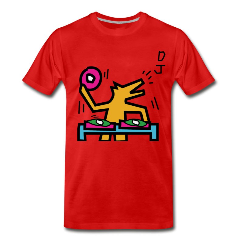 Men's Keith Haring DJ T-Shirt