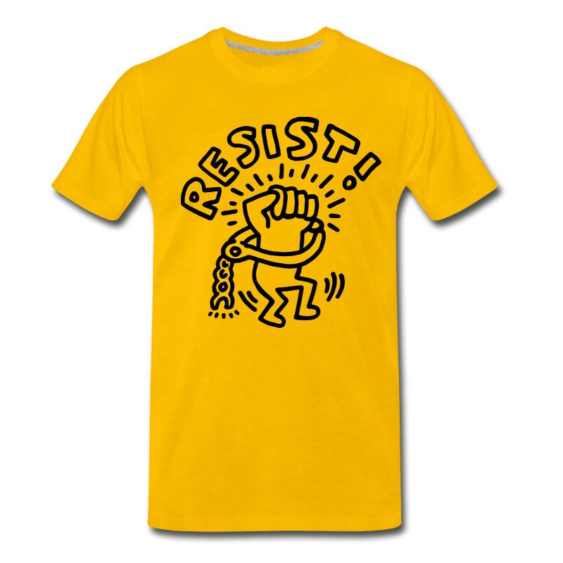 Men's Keith Haring Resist T-Shirt