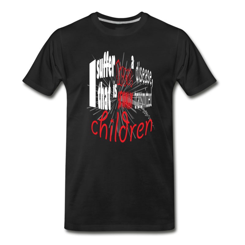 Men's Kids Child Illness Sex Humor Evil Sarcasm Daddy T-Shirt