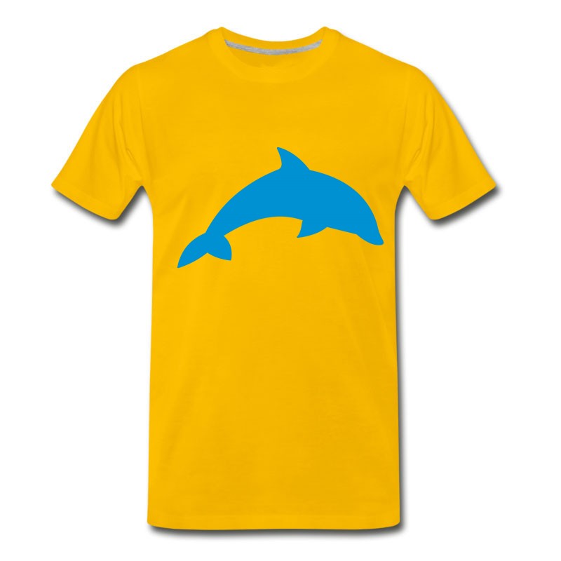 Men's Kids_dolphin T-Shirt