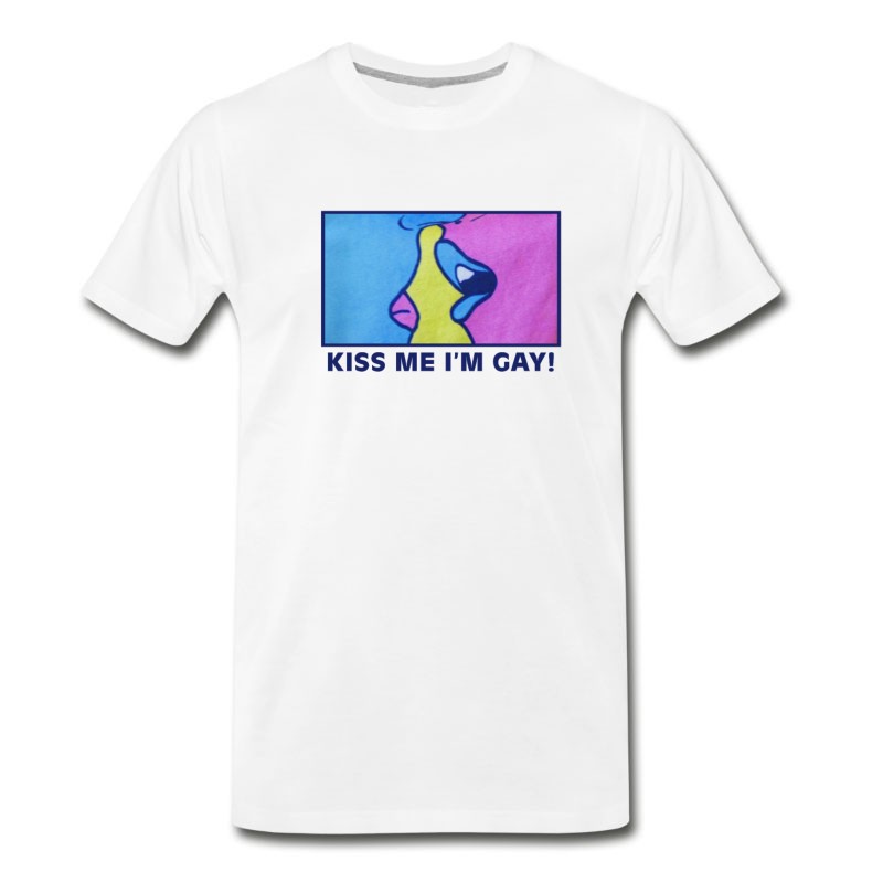 Men's Kiss Me I'm Gay T-Shirt