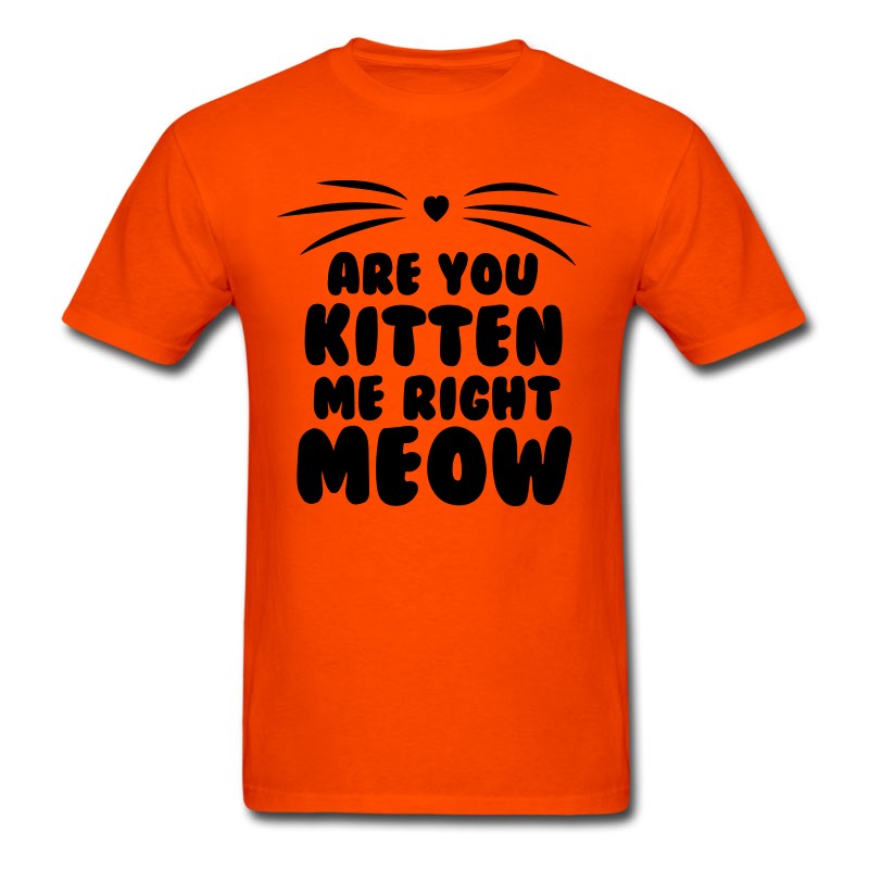 Men's Kitty Shirt - Cat Shirt - Pet Shirt - Animal Shirt T-Shirt