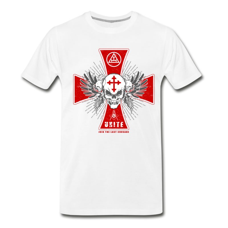 Men's Knights Templar - Join The Last Crusade Infidel 1 T-Shirt