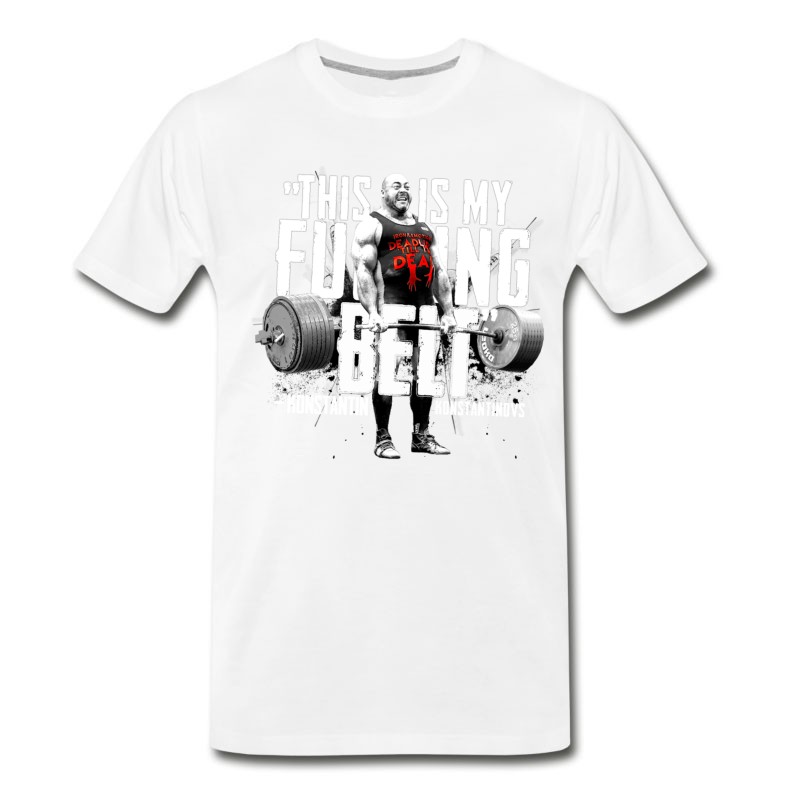 Men's Konstantin Konstantinov's THIS IS MY FUCKING BELT T-Shirt