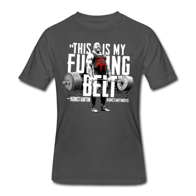 Men's Konstantin Konstantinov's THIS IS MY FUCKING BELT T-Shirt