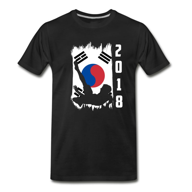 Men's Korea Soccer Footballl World Cup 2018 T-Shirt