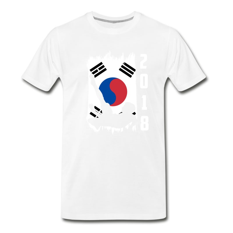 Men's Korea Soccer Footballl World Cup 2018 T-Shirt