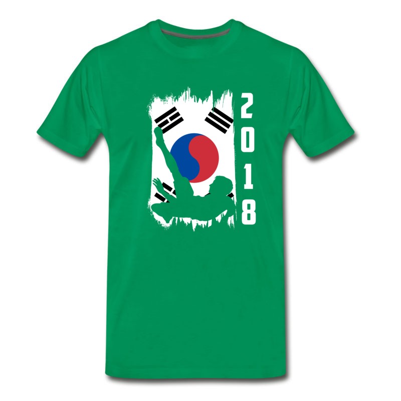 Men's Korea Soccer Footballl World Cup 2018 T-Shirt