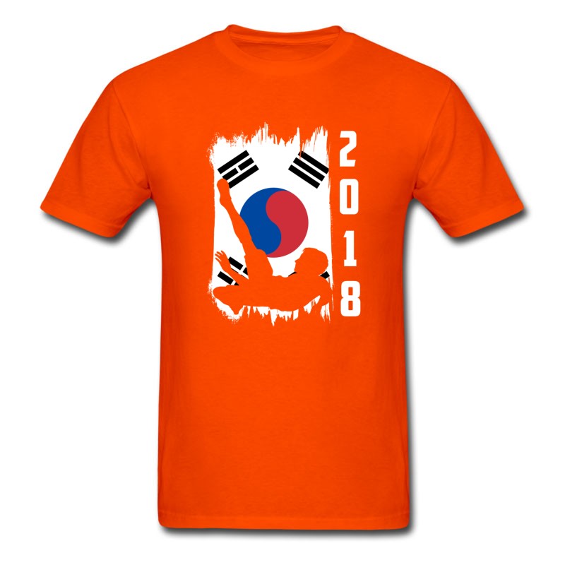 Men's Korea Soccer Footballl World Cup 2018 T-Shirt