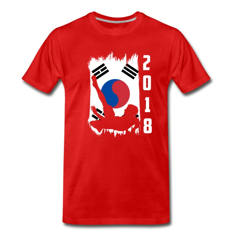 Men's Korea Soccer Footballl World Cup 2018 T-Shirt