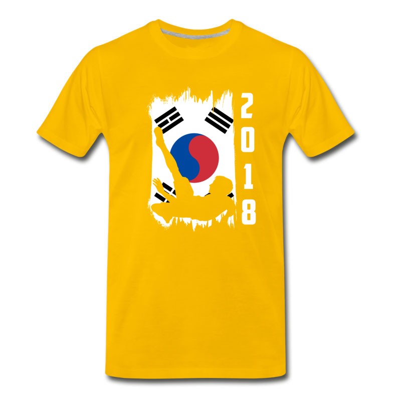 Men's Korea Soccer Footballl World Cup 2018 T-Shirt