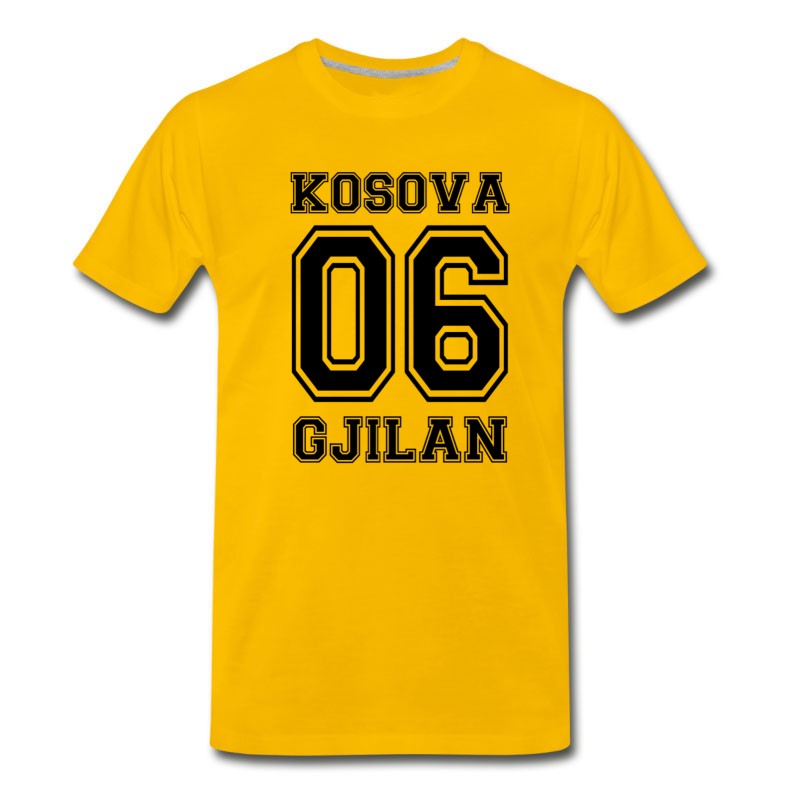 Men's Kosovo Gjilan Albania Shirt Kosovo Gift T-Shirt