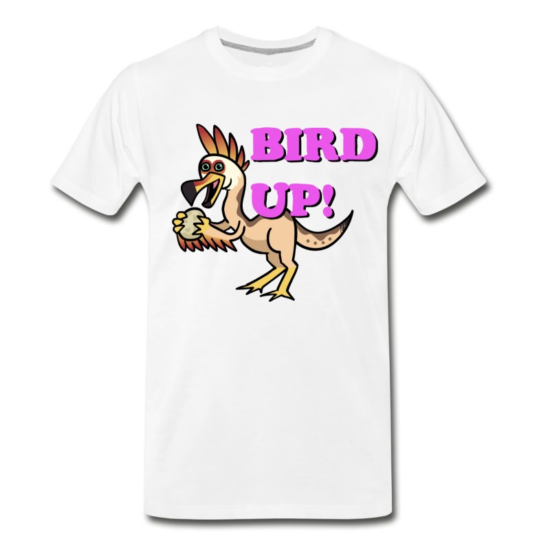 Men's Kulu-Ya-Ku BIRD UP! Shirt -- Something About Monst T-Shirt