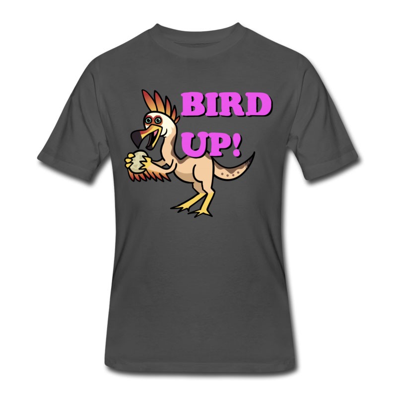 Men's Kulu-Ya-Ku BIRD UP! Shirt -- Something About Monst T-Shirt