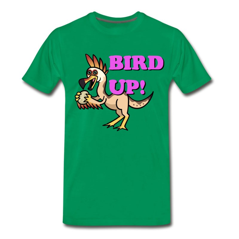 Men's Kulu-Ya-Ku BIRD UP! Shirt -- Something About Monst T-Shirt