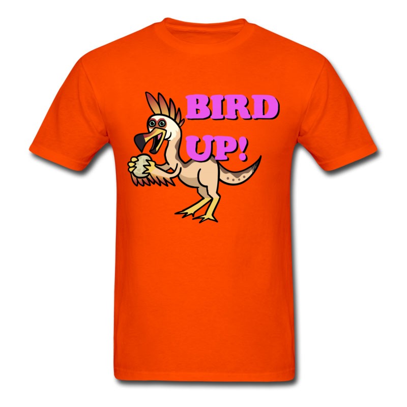 Men's Kulu-Ya-Ku BIRD UP! Shirt -- Something About Monst T-Shirt