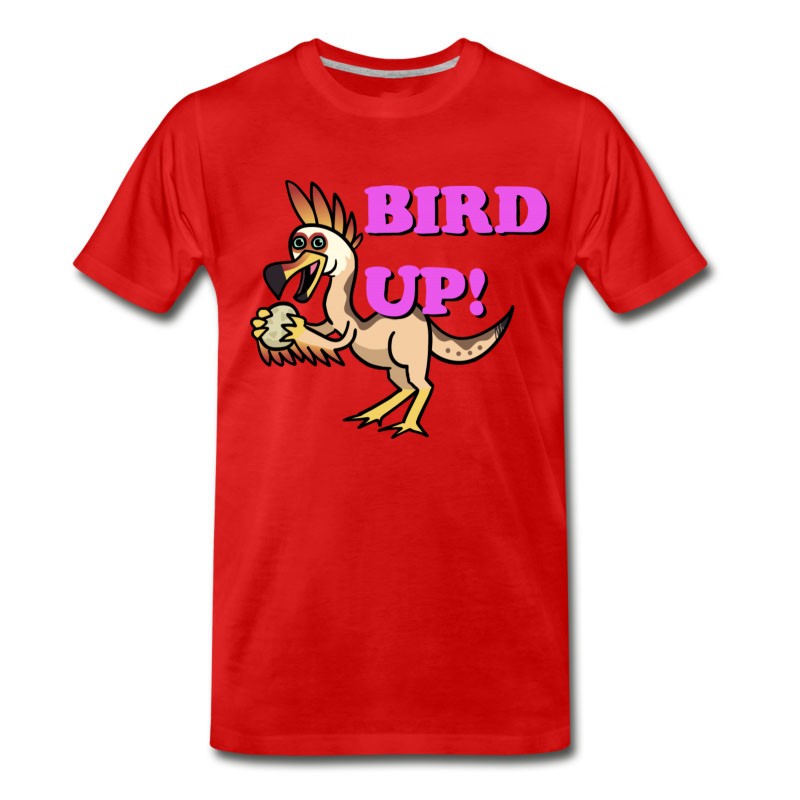 Men's Kulu-Ya-Ku BIRD UP! Shirt -- Something About Monst T-Shirt