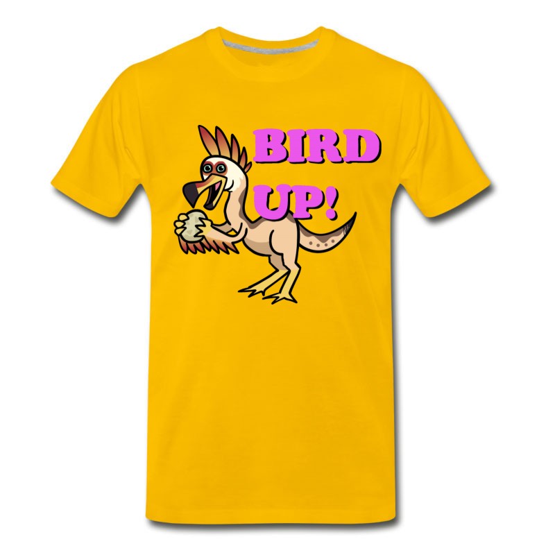 Men's Kulu-Ya-Ku BIRD UP! Shirt -- Something About Monst T-Shirt