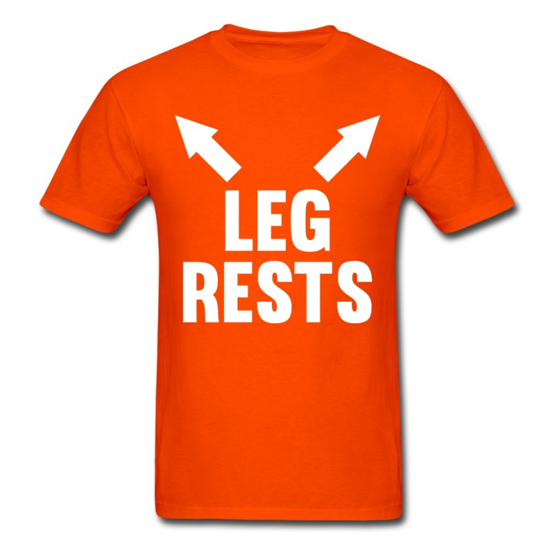 Men's Leg Rests T-Shirt