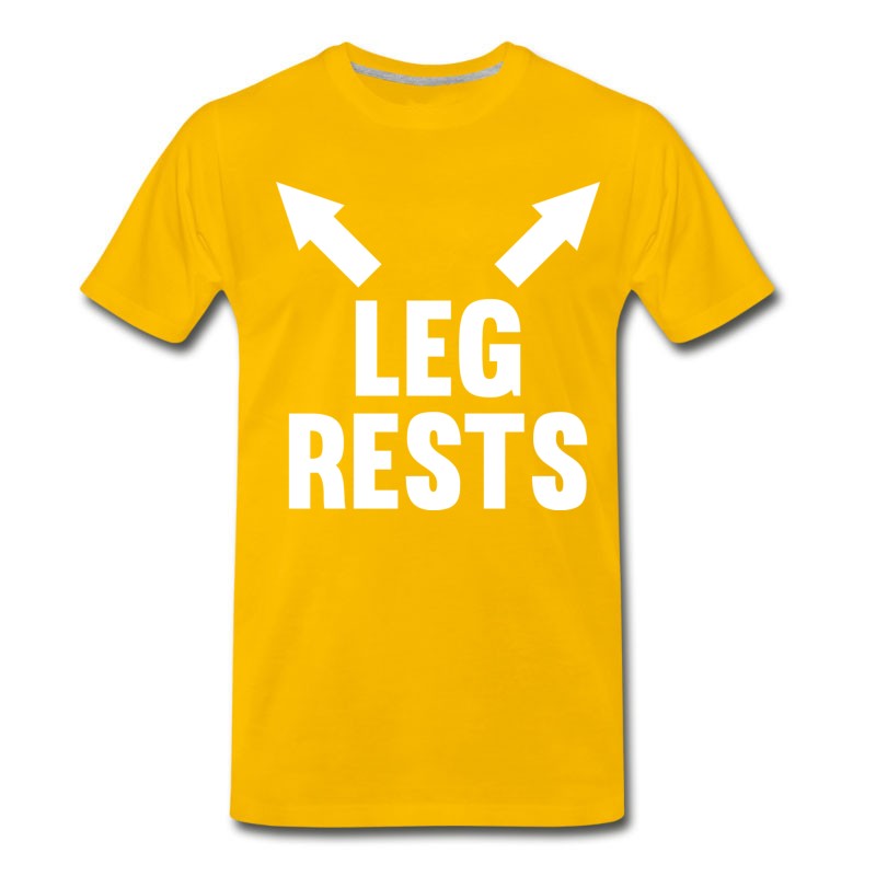 Men's Leg Rests T-Shirt