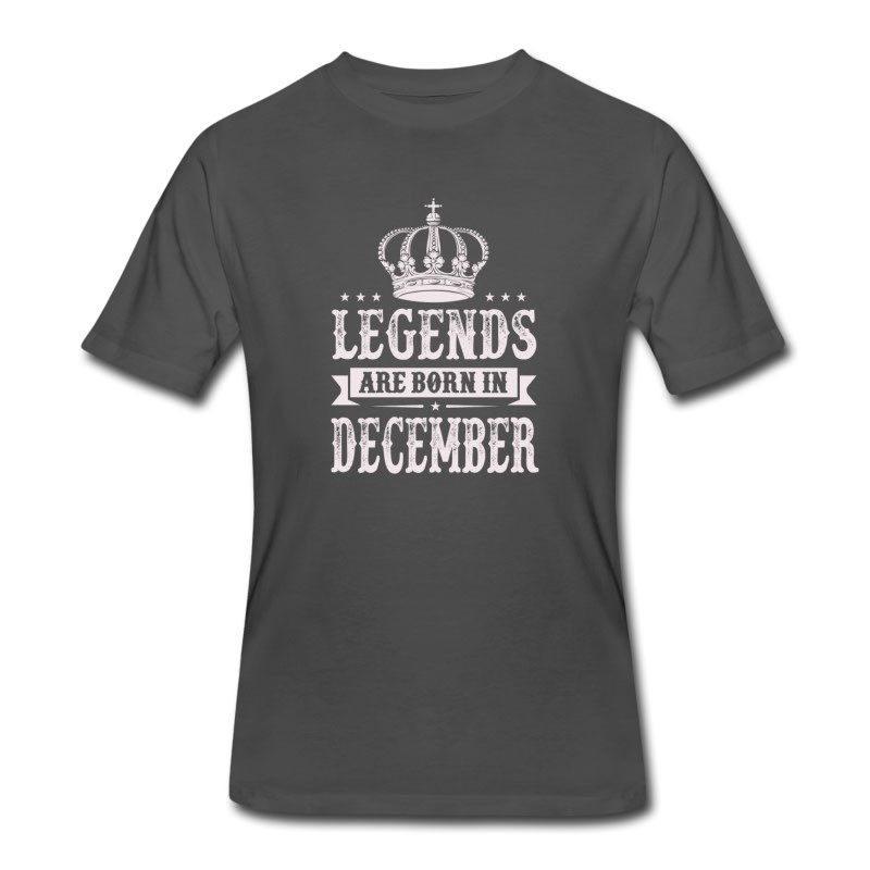 Men's Legends Are Born In December T-Shirt