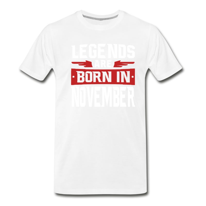 Men's Legends Are Born In November T-Shirt